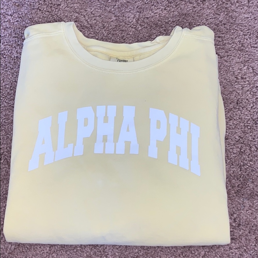 ALPHA PHI crewneck